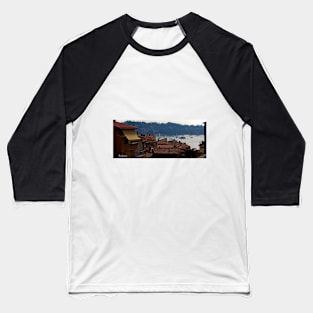 Villefranche Rooftops Baseball T-Shirt